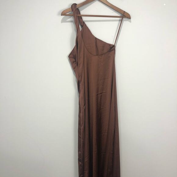 NWT Free People Victoria Maxi Dress In Chocolate Lava Size 8 - Picture 2 of 13